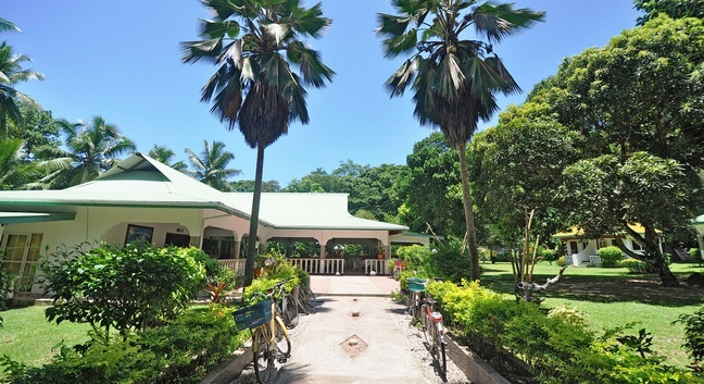 CHALET BAMBOO VERT - La Digue