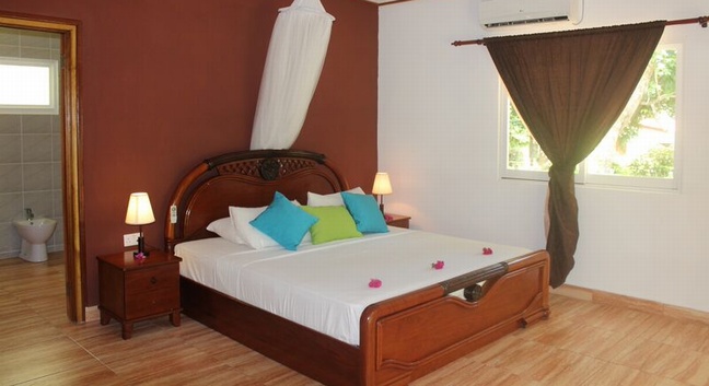 CHALET BAMBOO VERT - La Digue