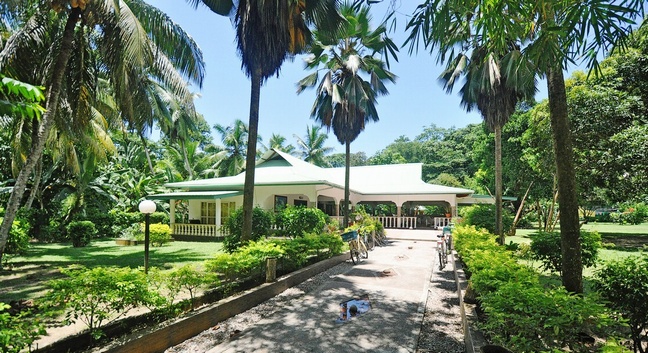 CHALET BAMBOO VERT - La Digue