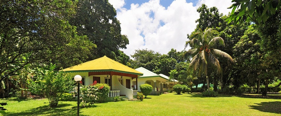 CHALET BAMBOO VERT - La Digue