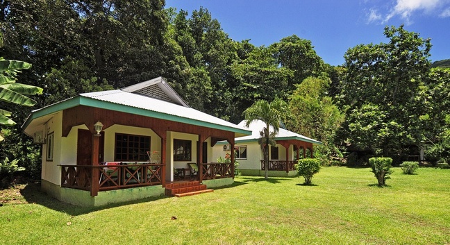 CHALET BAMBOO VERT - La Digue