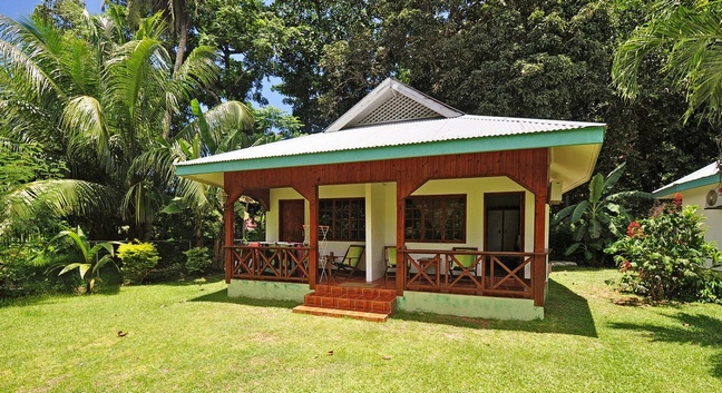 CHALET BAMBOO VERT - La Digue