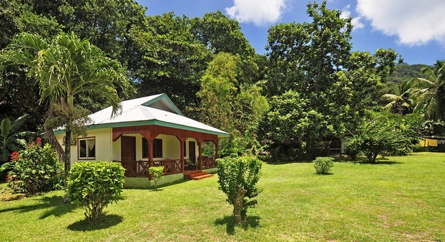 CHALET BAMBOO VERT - La Digue