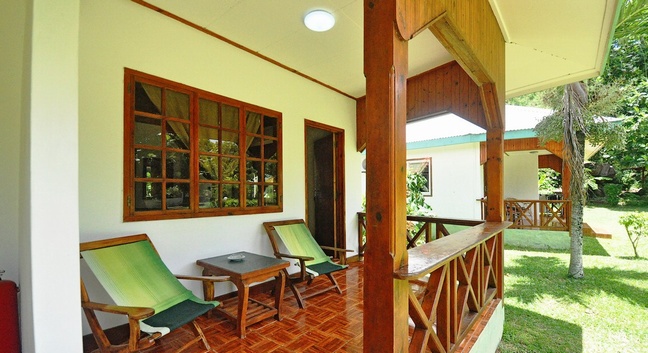 CHALET BAMBOO VERT - La Digue